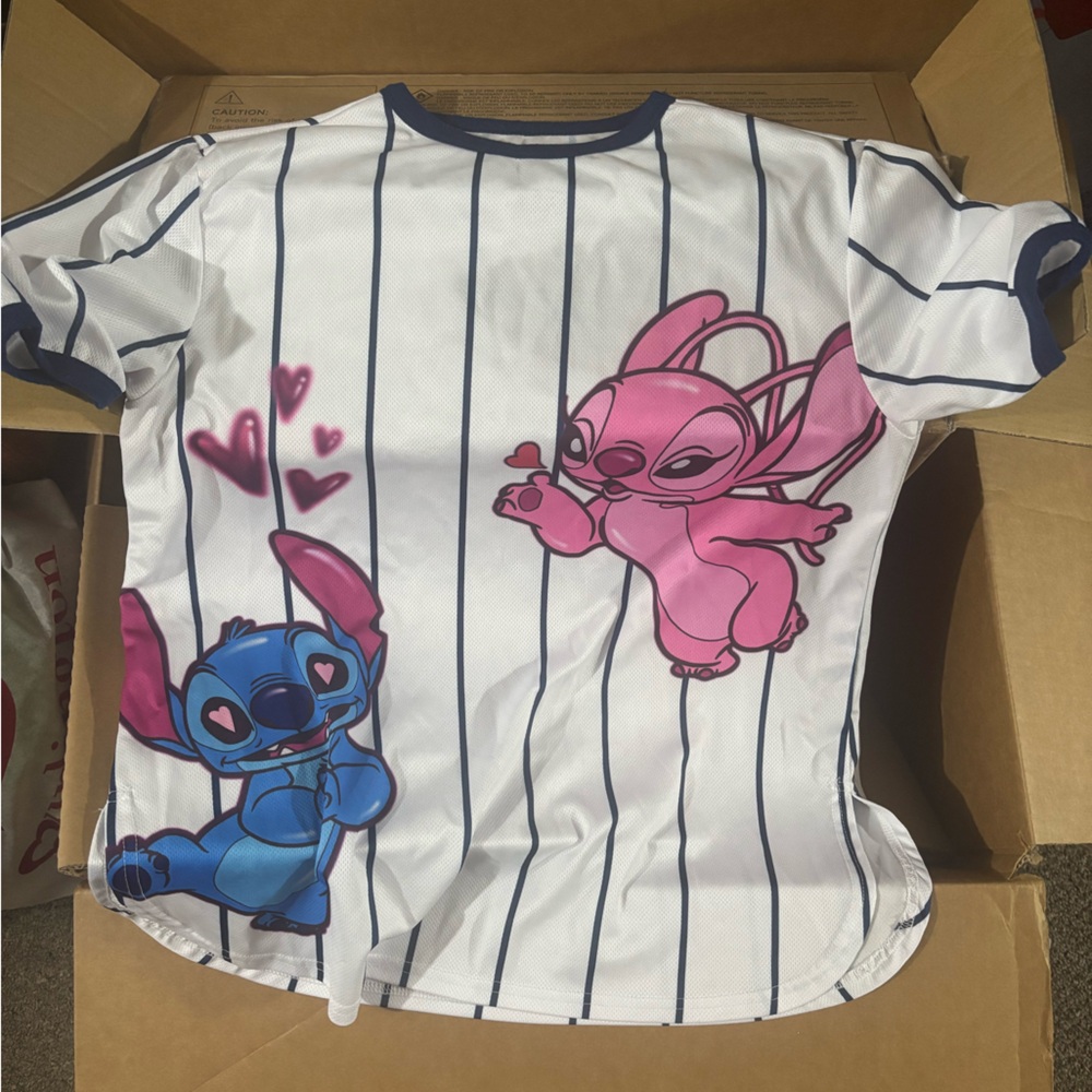 Disney Stitch Baseball Style Tee